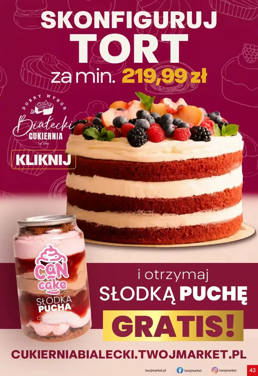 Gazetka Twój Market, strona 43 z 44