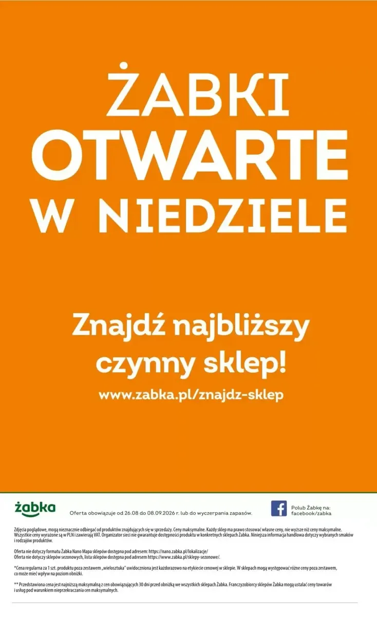 Gazetka Żabka, strona 16 z 16